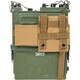 MOLLE Radio Wrap - Coyote (Large Radio, Body Panel) (Show Larger View)